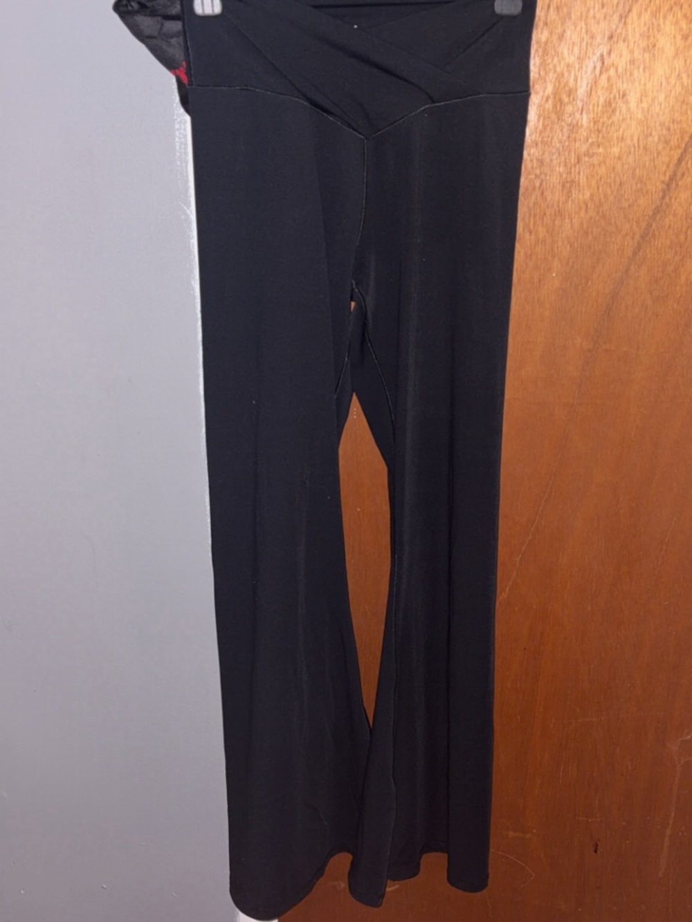 Black Flared Yoga Pants